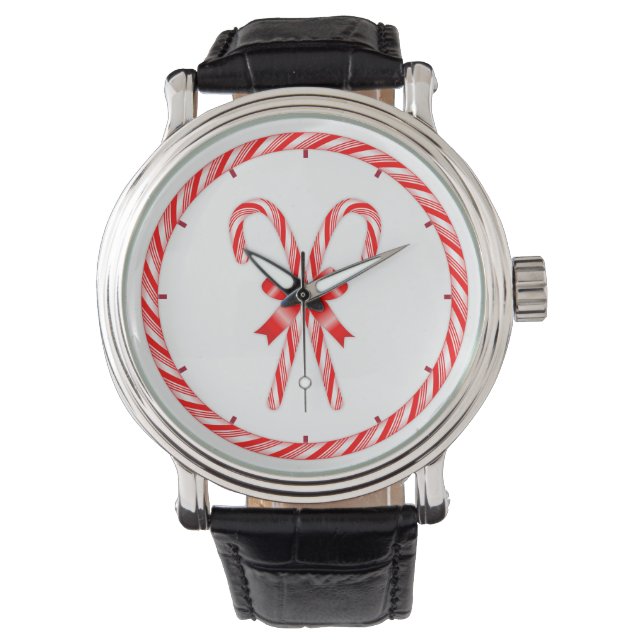 Candy cane armbandsur (Framsida)