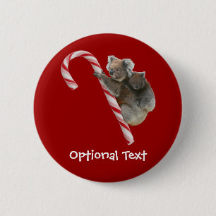 Candy cane Australian Koala Bears Knapp