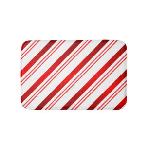 Candy cane badrumsmatta