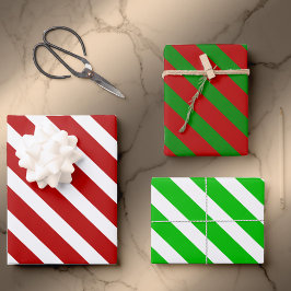 Candy cane Basics - Classic Rand Gift Wrap