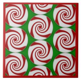Candy cane Basics Peppermint Drop Kakelplatta