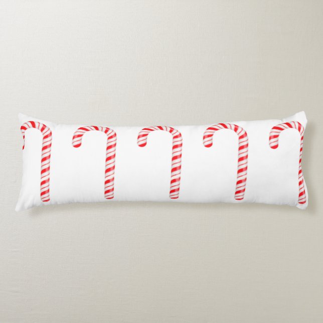 Candy cane Body Pillow Kroppskudde (Framsidan)