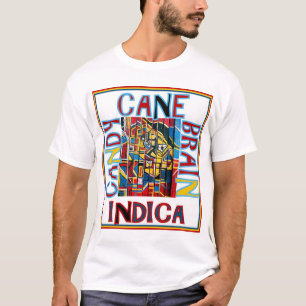 CANDY CANE BRAIN INDICA T SHIRT