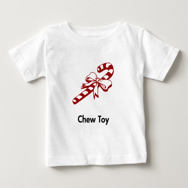 Candy cane Chew Leksak T Shirt (Framsida)