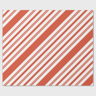 Candy Cane Chorus-Stripe-Diagonal Presentpapper