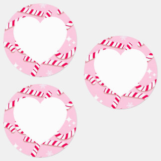 Candy Cane Christmas Klistermärke