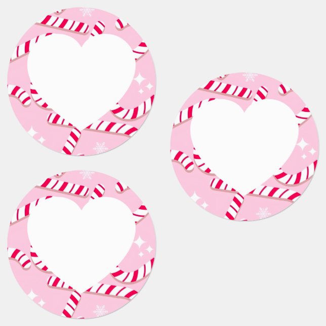 Candy Cane Christmas  Klistermärke (Grupp)
