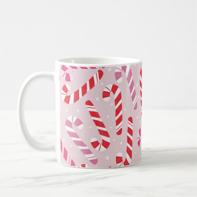 Candy Cane Christmas Mug Kaffemugg (Vänster)