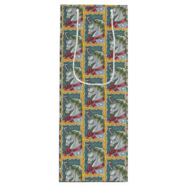 CANDY CANE CHRISTMAS UNICORN, HORSE VIN GIFT BAG