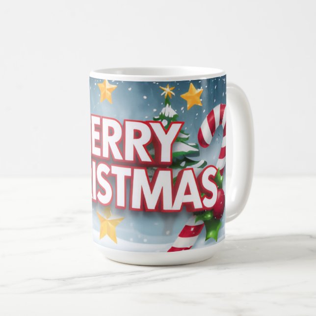 “Candy Cane” Combo julmugg Kaffemugg (Framsida höger)