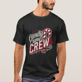 Candy Cane Crew Christmas Cute Holiday Group Art T Shirt