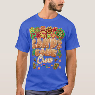 Candy cane Crew Funny jul Candy Älskare Kristus T Shirt