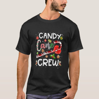 Candy cane Crew Funny jul Candy Älskare X-Mas T Shirt
