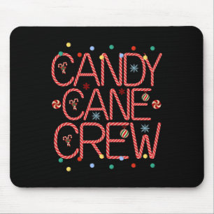 Candy cane Crew Funny jul Candy cane Älskare X Musmatta