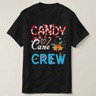 Candy cane Crew jul Julafton Kärlek Candy T Shirt