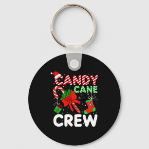 Candy Cane Crew Jul Rolig Julmatchande Familj Nyckelring