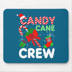 Candy Cane Crew Jul Roligt Xmas Matchande Fami Musmatta