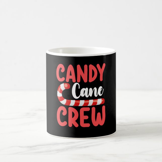 Candy cane Crew-julfamiljen Helgdag Pajamas Kaffemugg (Center)