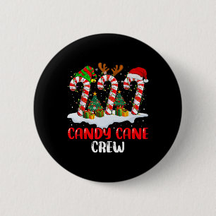 Candy cane Crew-julfamiljen som matchar Pa Knapp