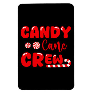 Candy cane Crew Matching Family Candy Älskare Magnet