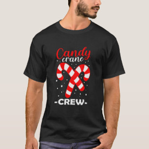 Candy cane Crew Matching jul Pajama Coola X m T Shirt