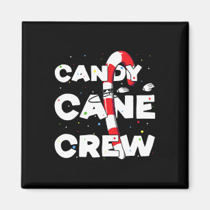 Candy cane Crew Roligt jul Kandy Älskare Danning Magnet