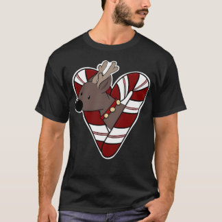Candy cane Cupid T Shirt
