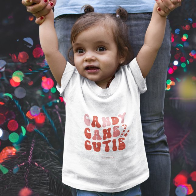 Candy Cane Cutie Jul Holiday T Shirt (Skapare uppladdad)