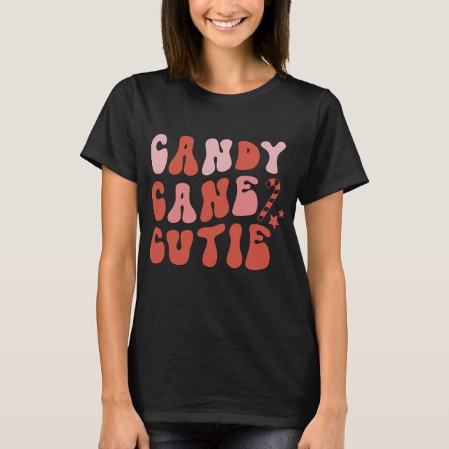 Candy cane Cutie T Shirt (Framsida)