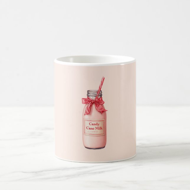 Candy Cane-dryck Kaffemugg (Center)