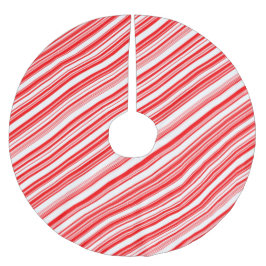 Candy cane Fiesta 4Linda Julgransmatta Borstad Polyester