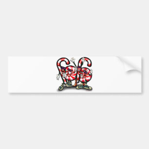 Candy cane Gang Bildekal