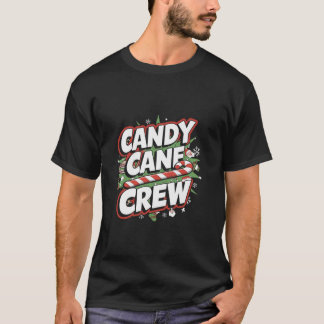 Candy Cane-gänget Matchande familjegrupp Godisälsk T Shirt