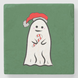 Candy cane Ghost Stenunderlägg