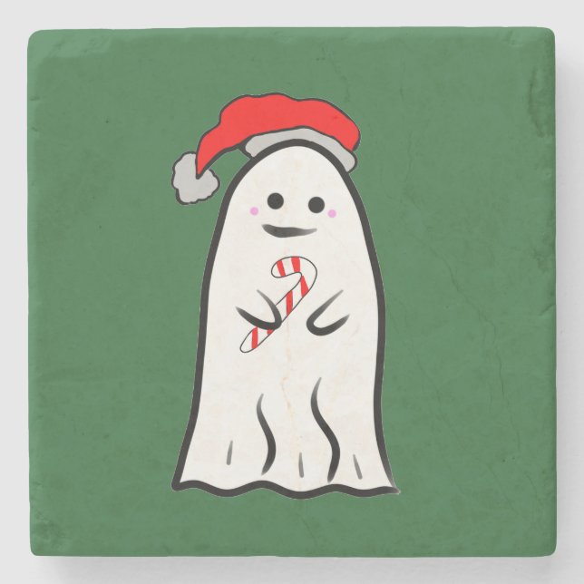 Candy cane Ghost Stenunderlägg (Framsidan)