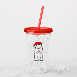 Candy cane Ghost Take Away Mugg