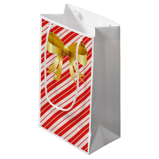 Candy cane Gift Bag (Framsidan Vinklad)