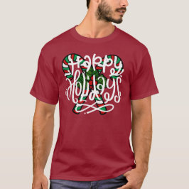 Candy cane Glad helg T-Shirt