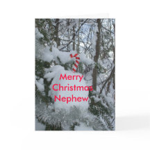 Candy cane-God jul Nephew