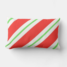 Candy cane görar randig dekorativ kudde