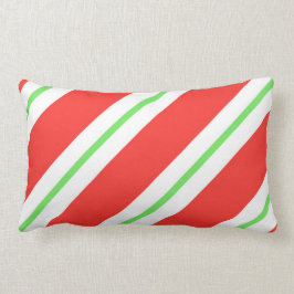 Candy cane görar randig dekorativ kudde