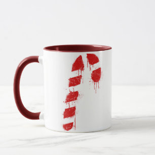Candy cane Graffiti Mugg
