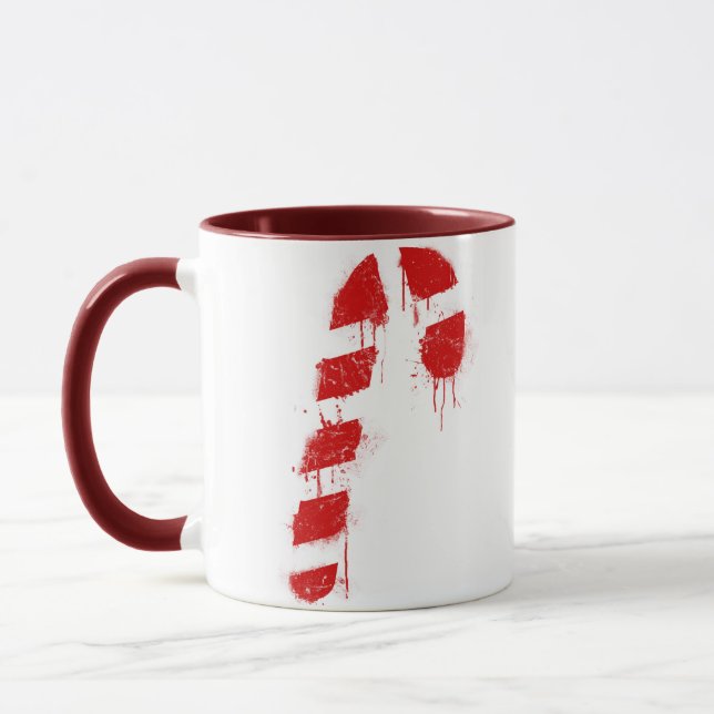Candy cane Graffiti Mugg (Vänster)