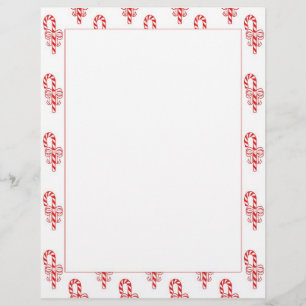 Candy cane Gräns Letterhead
