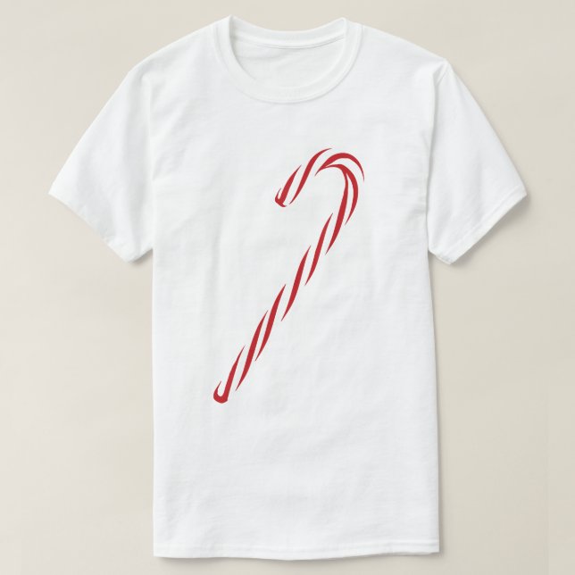 Candy cane Graphic Tee Shirt (Design framsida)