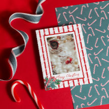 Candy cane & Greenery | Julfamiljens foto