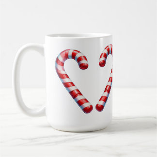 candy cane hart kaffemugg
