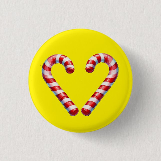 candy cane hart knapp (Framsida)