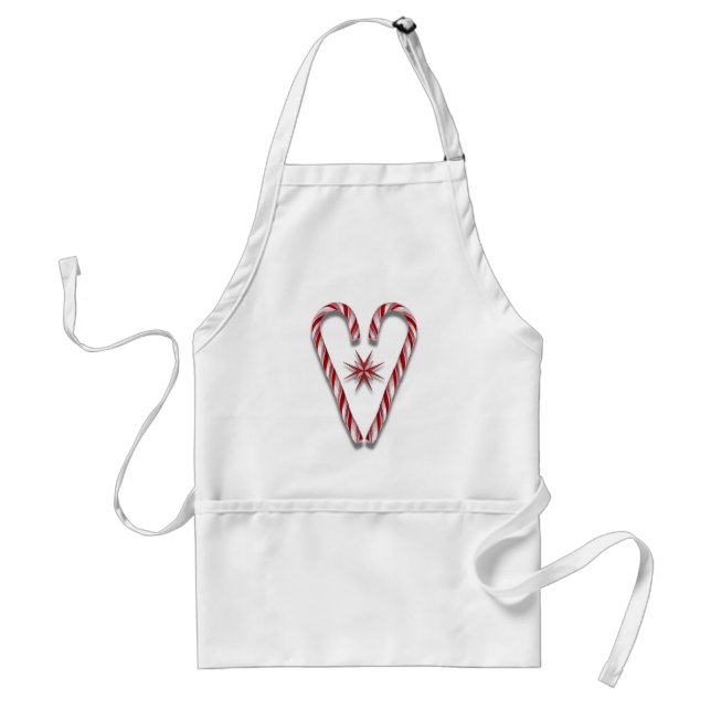 Candy cane Heart Förkläde (Framsidan)