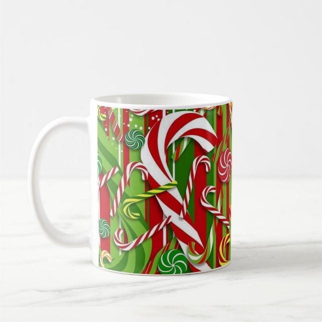 Candy cane Heaven Kaffemugg (Vänster)